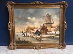 Schilderij Cor Barning winterlandschap, Verzenden