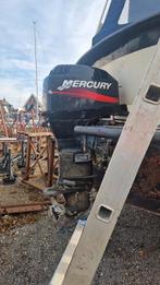 Buitenboord moter mercury langstaart, Watersport en Boten, Buiten- en Binnenboordmotoren, Ophalen, Gebruikt, 30 pk of meer, Elektrische start
