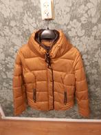 Goud gele of oker geel  gewatteerde jessica jas van c&a, Kleding | Dames, Jassen | Winter, Ophalen, Geel, Maat 42/44 (L), Zo goed als nieuw