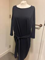 LaDress XS ZGAN Jurk - Zwart/Donkerblauw Travelstof, Zwart, Ophalen of Verzenden, Zo goed als nieuw, Knielengte