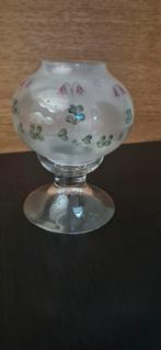 Orrefors Sweden Kandelaar handbeschilderd, Antiek en Kunst, Ophalen of Verzenden