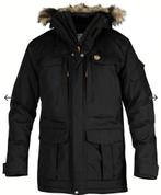 Fjallraven yupik parka black L, Kleding | Heren, Jassen | Winter, Maat 52/54 (L), Fjallraven, Zwart, Ophalen of Verzenden