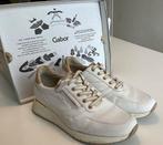 GABOR sneaker comfort | mt 39 | wijdte H | kleur wit | leer, Verzenden, Gedragen, Wit, Sneakers of Gympen