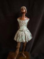 Bronzen ballerina Degas subtiel gekleurd 40cm!! zuiver brons, Antiek en Kunst, Ophalen of Verzenden