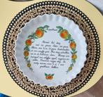 Vintage tarte form, French porcelain, Ophalen of Verzenden