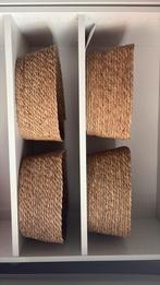 4 tarwegras mandjes, Huis en Inrichting, Ophalen of Verzenden, Zo goed als nieuw