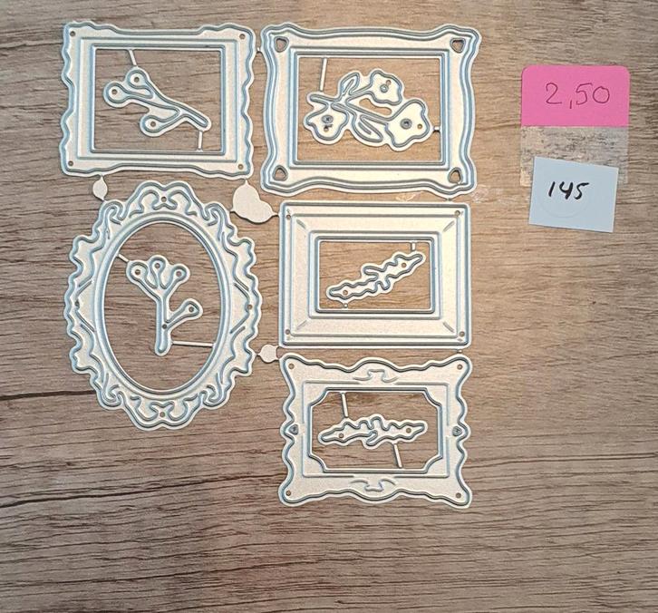 Stansmallen Frames - Nieuw!, Hobby en Vrije tijd, Knutselen, Nieuw, Materiaal, Ophalen of Verzenden