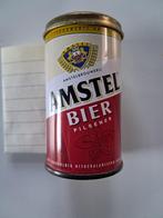 Amstel bier blikje met lucifers, Verzamelen, Biermerken, Ophalen of Verzenden, Zo goed als nieuw, Overige typen, Amstel