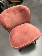 Woood fauteuil Sara oudroze, Huis en Inrichting, Fauteuils, Minder dan 75 cm, Ophalen of Verzenden, Zo goed als nieuw, 50 tot 75 cm