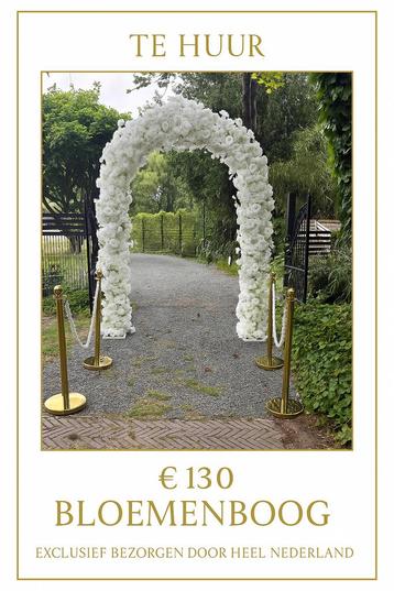 Bloemenboog, ghorzja setting, backdrop beschikbaar voor biedingen