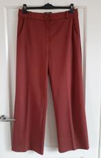 Esprit roestbruine pantalon punto stof maat 42/32, Bruin, Maat 42/44 (L), Ophalen of Verzenden, Zo goed als nieuw