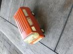 Tonka bus oranje., Ophalen