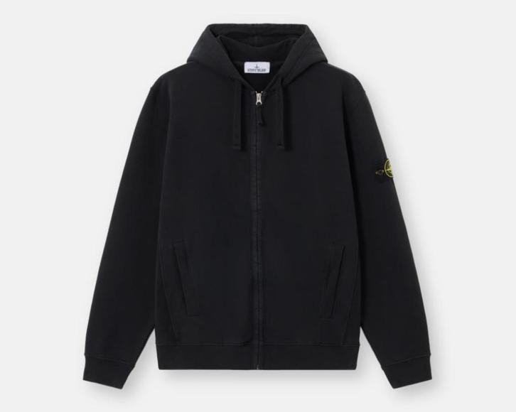 Stone Island vest zwart 3XL rits + capuchon ! NIEUW ! Orig !, Kleding | Heren, Truien en Vesten, Nieuw, Maat 56/58 (XL), Zwart