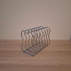 Vintage chromen metalen toast rekje brood rekje grijs zilver, Antiek en Kunst, Ophalen of Verzenden