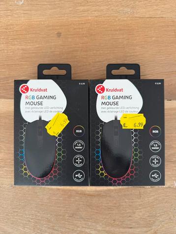 2x Kruidvat RGB Gaming Muis – Samen voor maar €9,90 beschikbaar voor biedingen