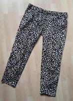 Boutique Moschino print broek mt 44, Verzenden, Zwart, Maat 42/44 (L), Moschino