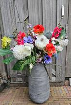Mica decorations kunstbloemen 44 stelen €2 met gratis vaas, Ophalen, Zo goed als nieuw, Binnen