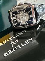 Breitling for Bentley Flying B, Ophalen, Leer, Staal, Breitling