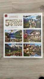 Nieuw 5 puzzels in 1 ,  is geseald, merk king, Ophalen, 500 t/m 1500 stukjes, Zo goed als nieuw