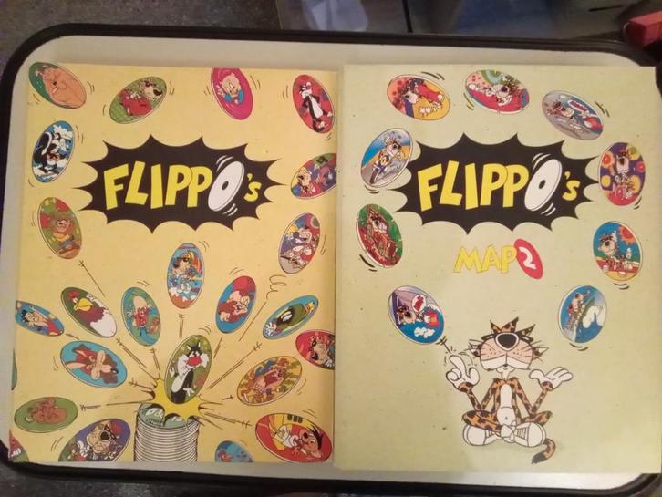 Complete flippo mappen 1 en 2, Verzamelen, Flippo's, Ophalen of Verzenden