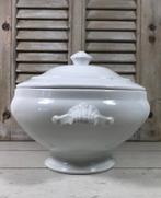 Witte soupière terrine van A. Pillivuyt Foëcy-Limoges France, Antiek en Kunst, Ophalen of Verzenden