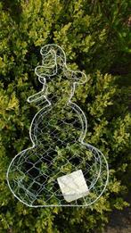 METALEN BUXUS FIGUUR MANNETJE (PINOKKIO) GROOT NIEUW, Tuin en Terras, Ophalen of Verzenden, Buxus, Struik, Minder dan 100 cm