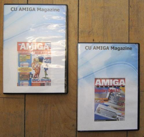 2 Dvd's met CU Amiga Magazines in Pdf Formaat, Computers en Software, Vintage Computers, Ophalen of Verzenden