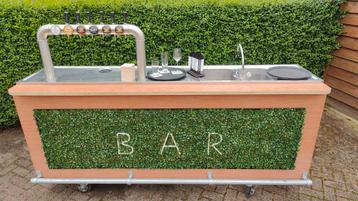 Mobiele Bar met 6 Tapkranen beschikbaar voor biedingen