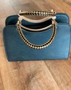 Tasje zwart met goudkleur, aparte binnenvakken, Ophalen of Verzenden, Zo goed als nieuw, Zwart