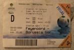 Zeldzaam ongebruikt ticket – UEFA Cup Finale 2002 Feyenoord, Tickets en Kaartjes, Overige typen, Eén persoon, Mei, Europa of Champions League