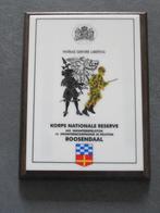 Wapenschild Korps Nationale Reserve 443 Infanteriepeloton, Verzamelen, Militaria | Algemeen, Nederland, Overige typen, Landmacht
