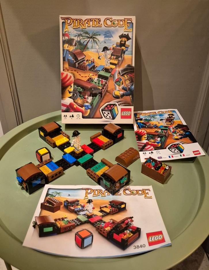 Lego Z.g.a.n spel Pirate Code 3840 compleet, Kinderen en Baby's, Speelgoed | Duplo en Lego, Zo goed als nieuw, Ophalen of Verzenden