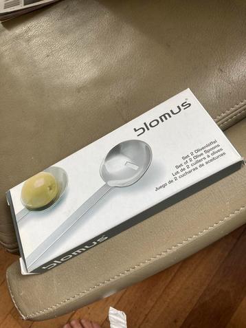 Blomus set 2 olijvenlepels Nieuw! beschikbaar voor biedingen
