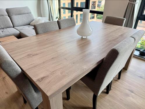 Dining Table with 6 Chairs – Excellent Condition, Huis en Inrichting, Tafels | Eettafels, Zo goed als nieuw, 100 tot 150 cm, 150 tot 200 cm