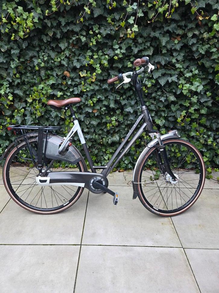 Gazelle Eclipse N8 maat 57- Damesfiets, Fietsen en Brommers, Fietsen | Dames | Damesfietsen, Gebruikt, Gazelle, Versnellingen