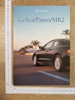 Toyota Celica, Paseo & MR2, brochure 1998, Ophalen of Verzenden, Gelezen, Toyota