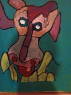 Schilderij koe koop, Antiek en Kunst, Kunst | Schilderijen | Modern, Ophalen of Verzenden