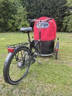goed functionerende bakfiets Nihola met huif, Fietsen en Brommers, Fietsen | Bakfietsen, Ophalen, Gebruikt, Huif