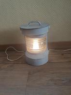 vintage metalen mastlicht / toplicht, Vintage, Gebruikt, Gebruiksvoorwerp, Vintage