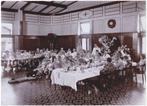 Foto Ned. Indie - Trouwdiner - Bruiloft Trouwerij, Verzamelen, Foto's en Prenten, Gebruikt, Foto, Voor 1940, Buitenland
