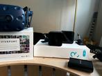 HTC Vive Pro Compleet + Wireless Adapter, Spelcomputers en Games, Virtual Reality, Ophalen of Verzenden, Zo goed als nieuw, VR-bril