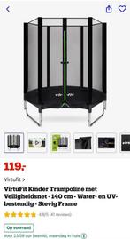 Trampoline Virtufit 140 cm, Kinderen en Baby's, Speelgoed | Buiten | Trampolines, Ophalen, Zo goed als nieuw