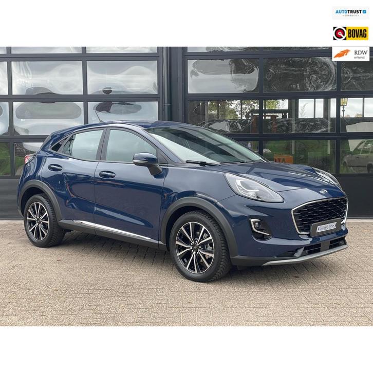 Ford Puma 1.0 EcoBoost Hybrid Titanium, Auto's, Ford, Bedrijf, Te koop, Puma, ABS, Achteruitrijcamera, Airbags, Airconditioning