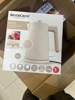 Nieuwe Silvercrest Waterkoker - Beige Alessi Plissé Look, Witgoed en Apparatuur, 1 tot 2 liter, Ophalen of Verzenden, Nieuw, Draadloos