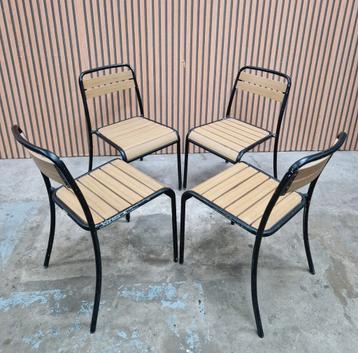 24 x Satelliet terrasstoelen terras cafe bistro stoelen  beschikbaar voor biedingen