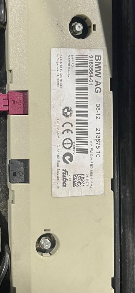 Gezocht! BMW Radio Diversity Module 9183564-01, Auto-onderdelen, Elektronica en Kabels, BMW, Gebruikt, Ophalen of Verzenden