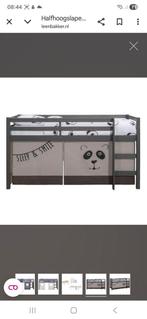 Half hoogslaper Ties Leenbakker, Ophalen, Eenpersoons, Zo goed als nieuw, 90 cm