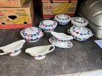 Boerenbont dekschalen en sauskommen, Huis en Inrichting, Keuken | Servies, Gebruikt, Ophalen of Verzenden, Schaal of Schalen, Aardewerk