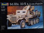 Sd.Kfz. 10/5 & 2cm flak 38 + Resin crew (5) - Revell 1/35, Verzenden, Nieuw, Truck, 1:32 tot 1:50