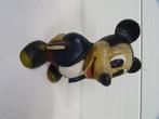 A6723. Houten Mickey Mouse Beeld, Ophalen of Verzenden, Mickey Mouse, Gebruikt, Beeldje of Figuurtje